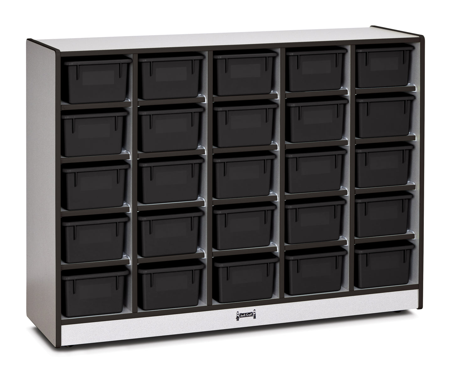 Rainbow Accents 25 Cubbie-Tray Mobile Storage - without Trays - Blue