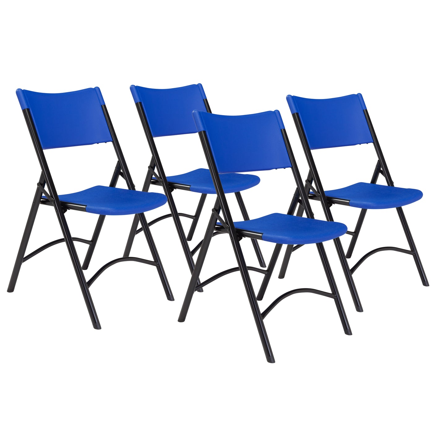 600 Series Heavy Duty Plastic Folding Chair (Pack of 4)