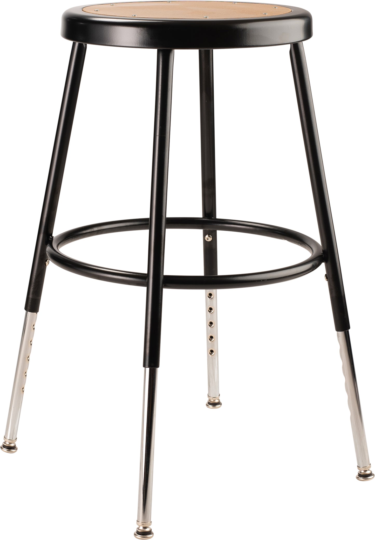 18.5 -26.5" Height Adjustable Heavy Duty Steel Stool