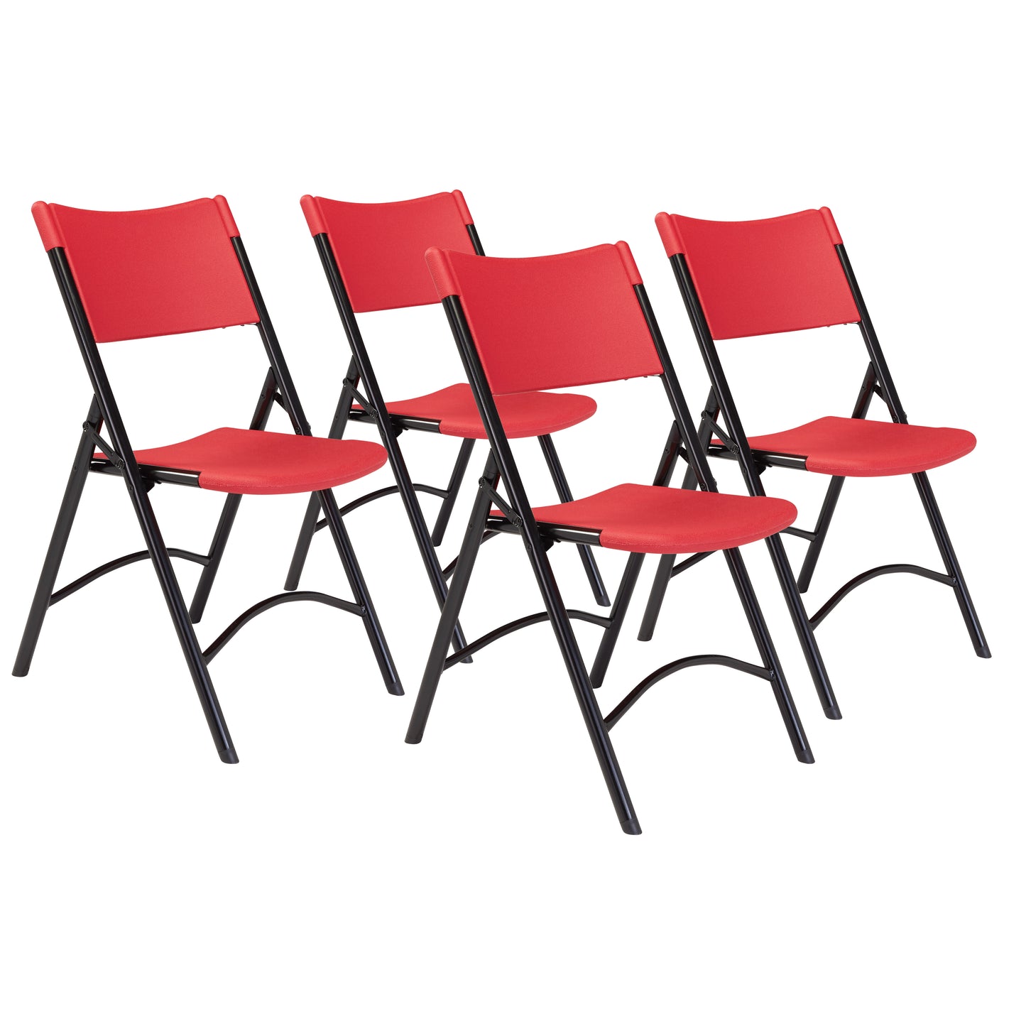 600 Series Heavy Duty Plastic Folding Chair (Pack of 4)