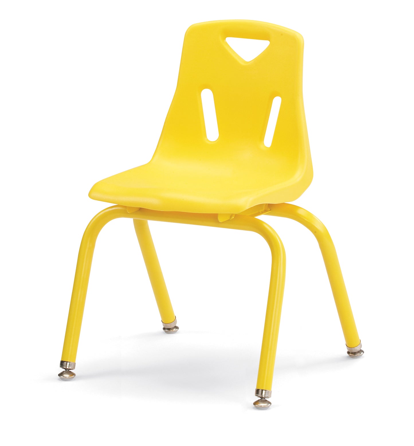 Berries Stacking Chair with Powder-Coated Legs - 8" Ht - Blue