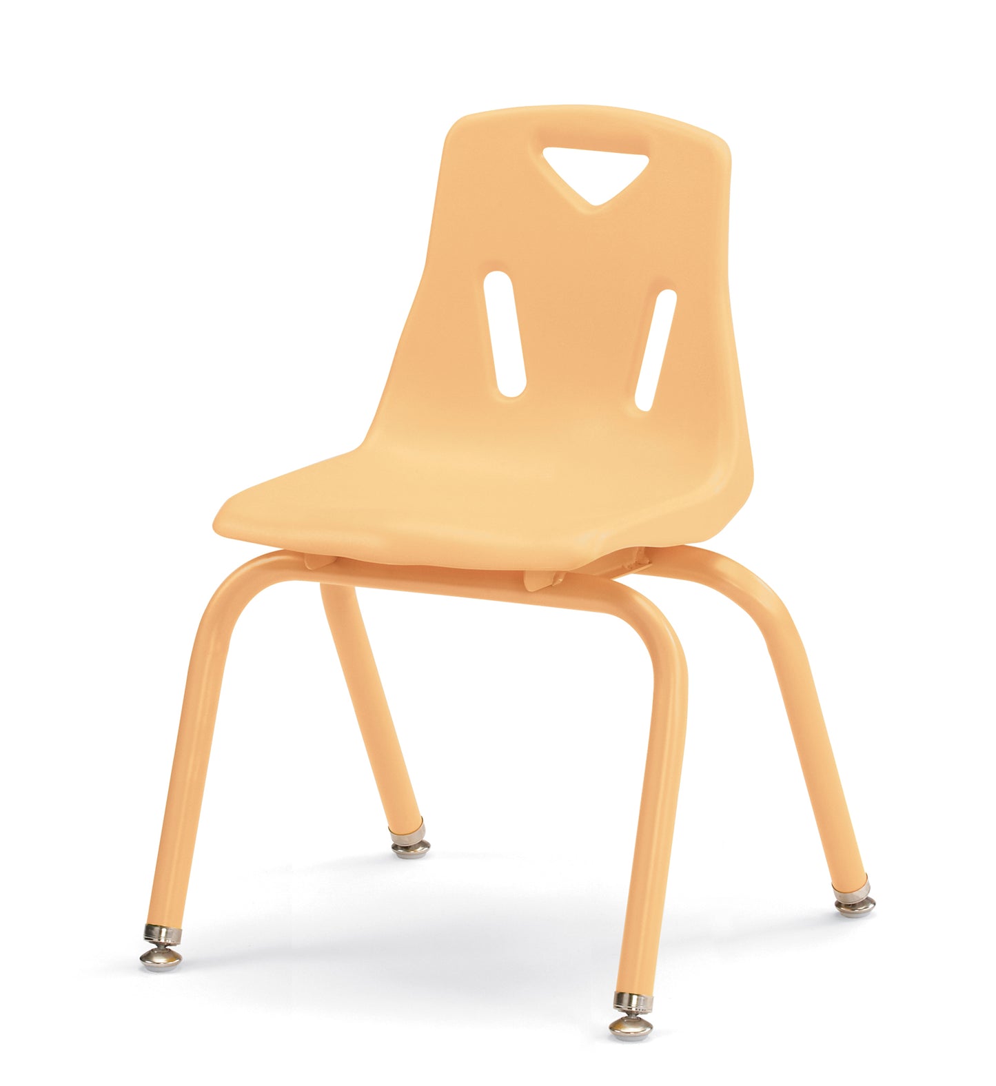Berries Stacking Chair with Powder-Coated Legs - 8" Ht - Blue