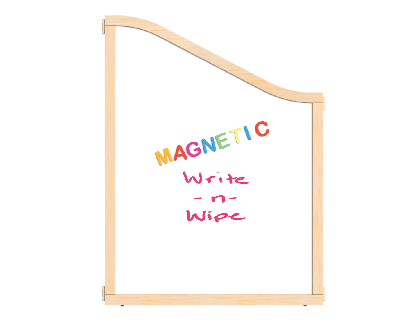 KYDZ Suite Cascade Panel - E To A-height - 36" Wide - Magnetic Write-n-Wipe