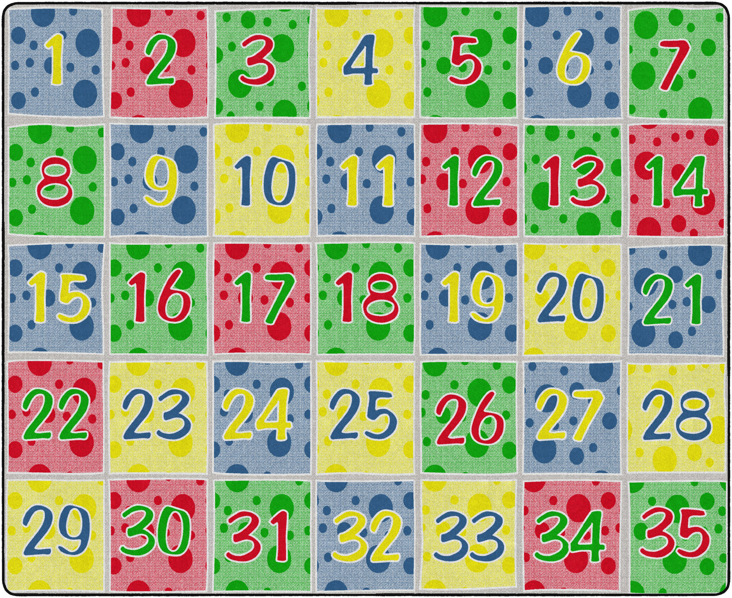 NUMBER SPOTS SOFT PRIMARY (Seats 24)