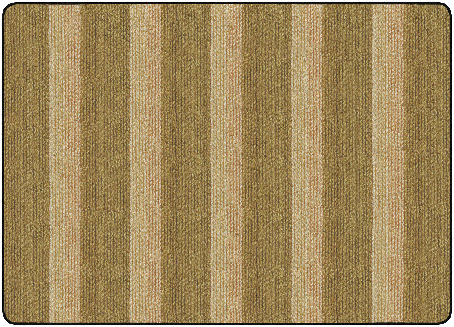 COZY BASKETWEAVE STRIPES/NATURAL