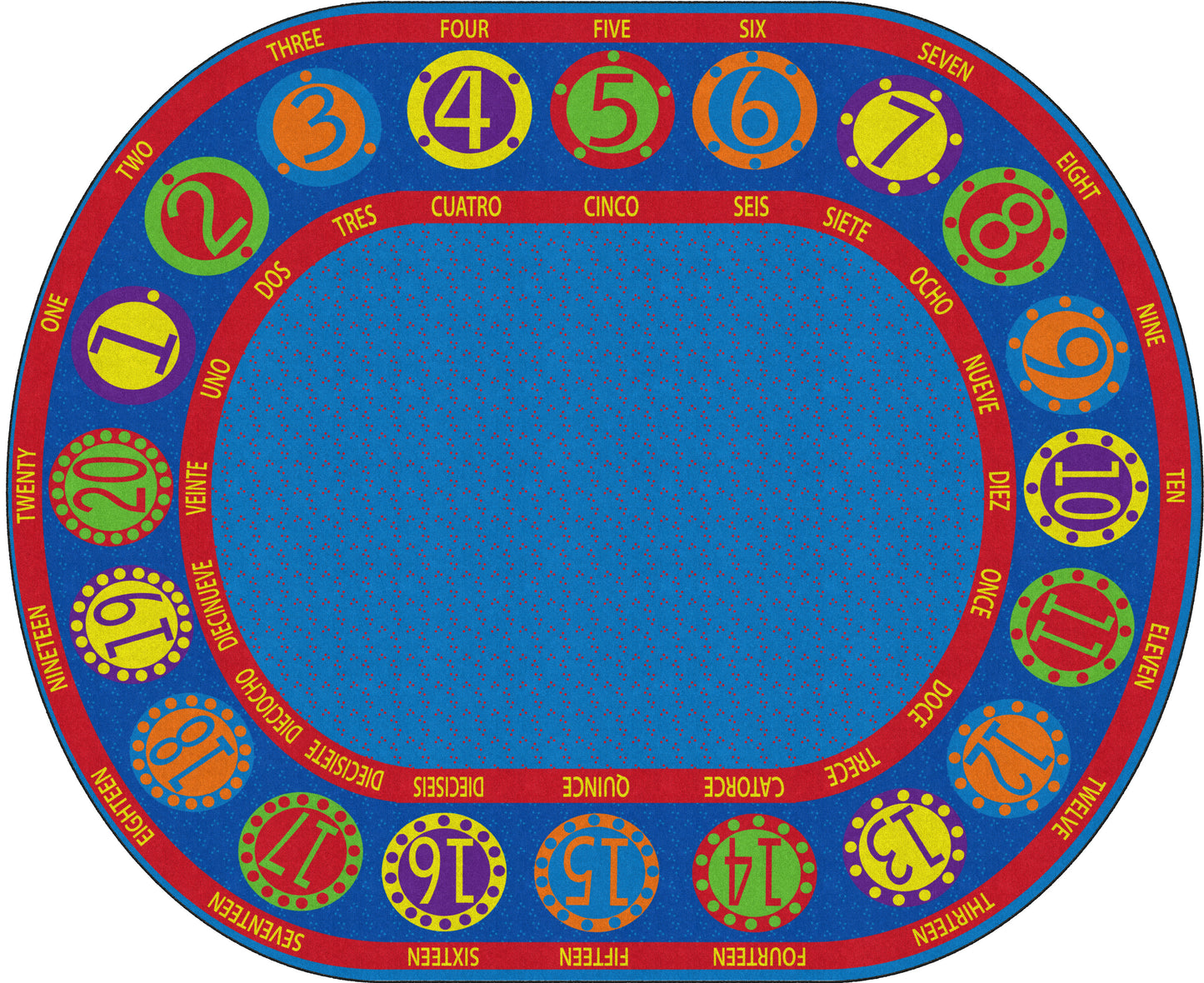 NUMBER CIRCLES BILINGUAL
