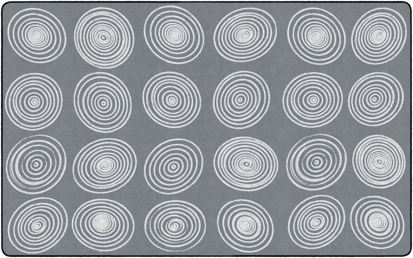 CIRCLES GREY & WHITE