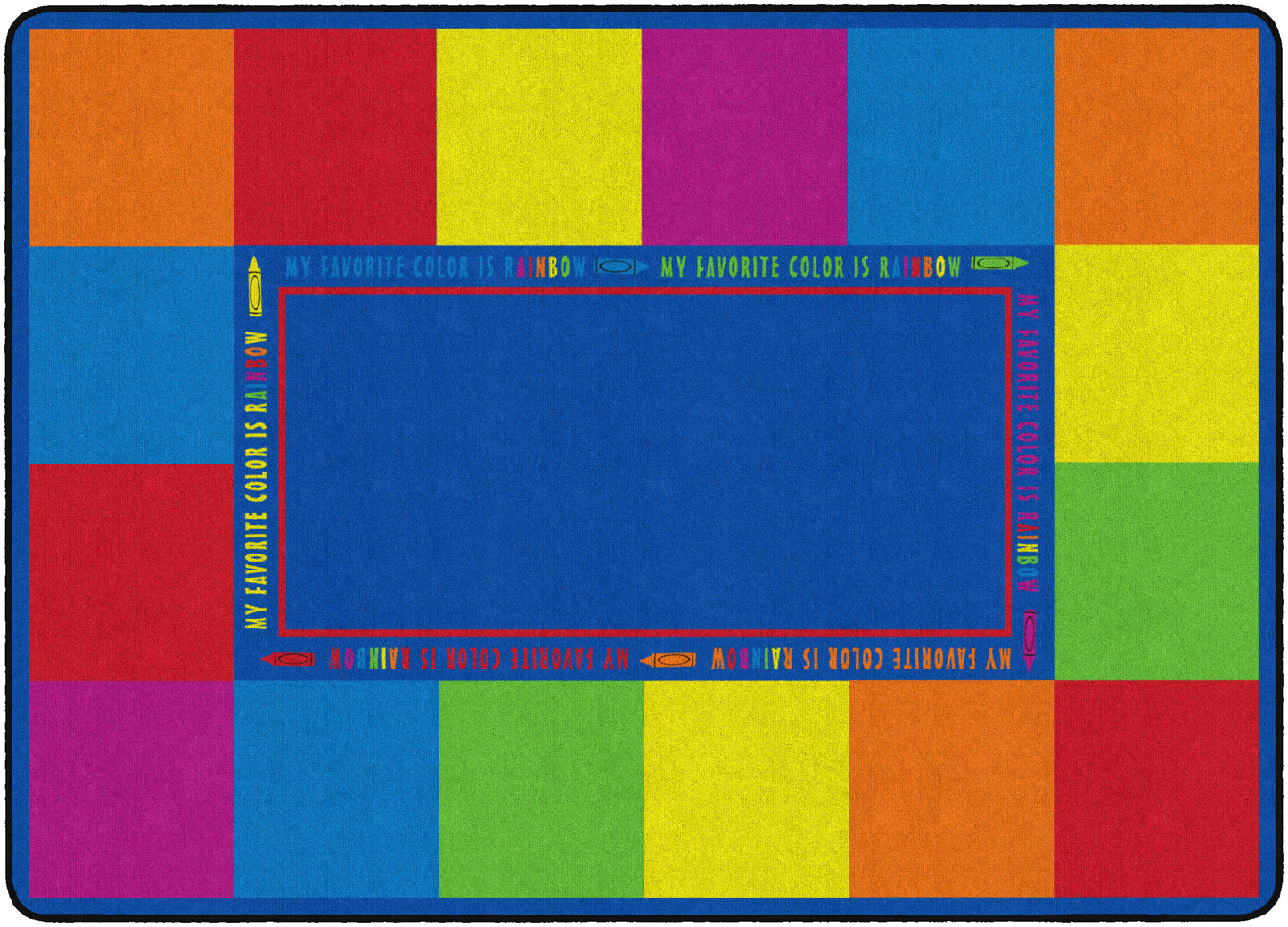 MY FAVORITE COLOR CLASSROOM RUG