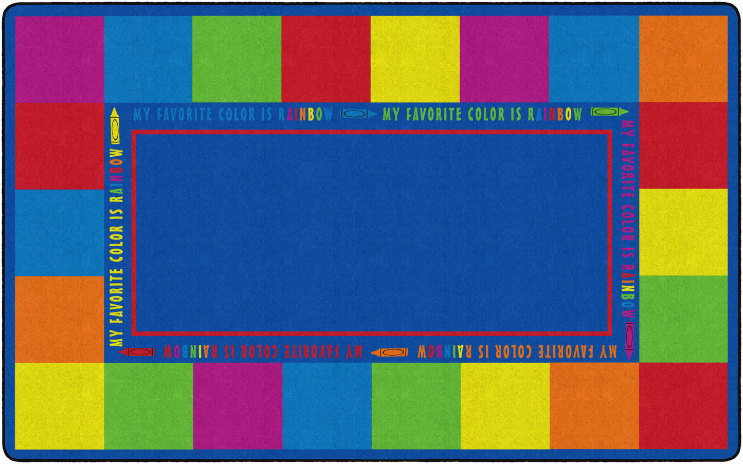 MY FAVORITE COLOR CLASSROOM RUG