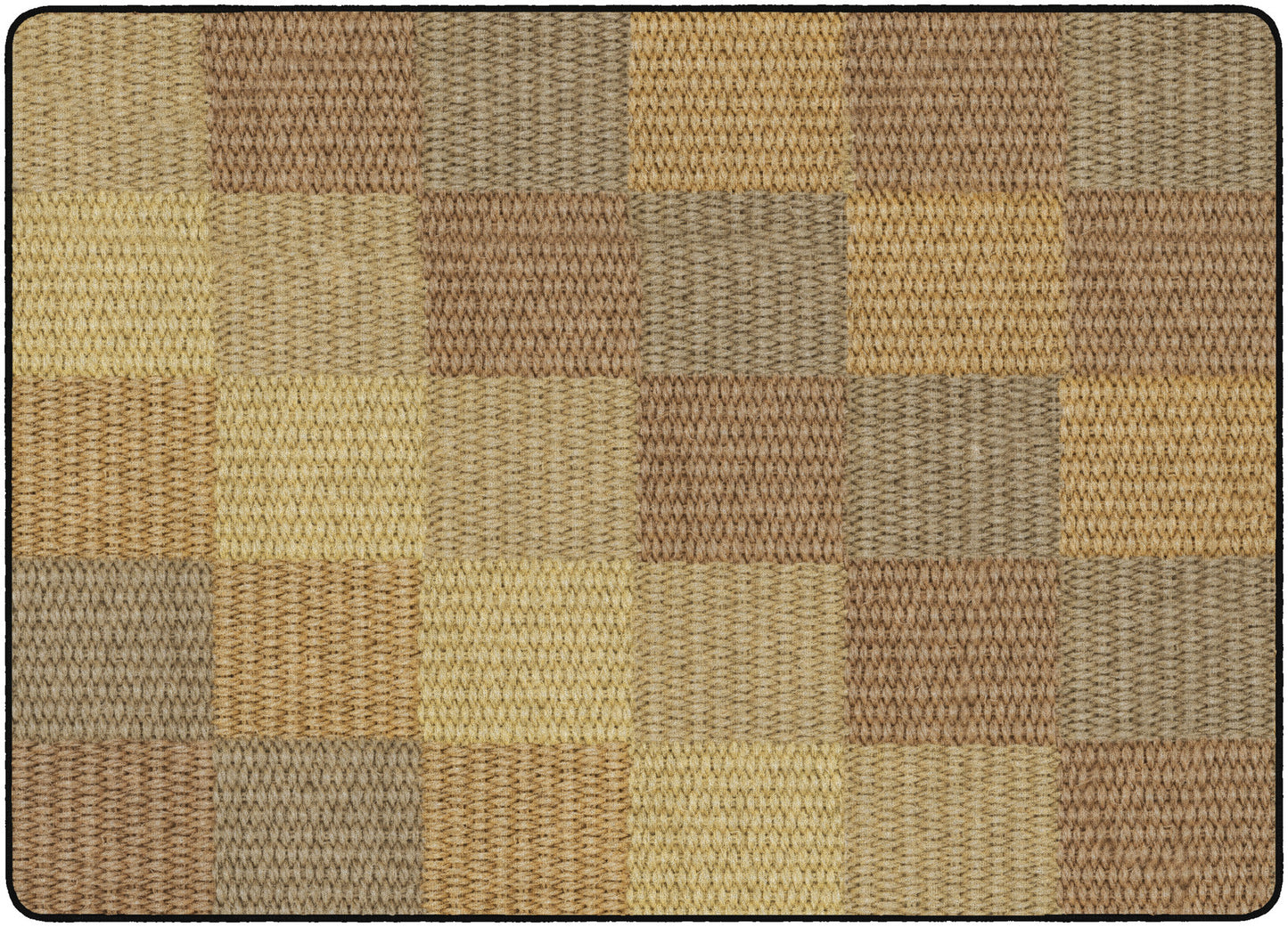 COZY BASKETWEAVE BLOCKS/NATURAL
