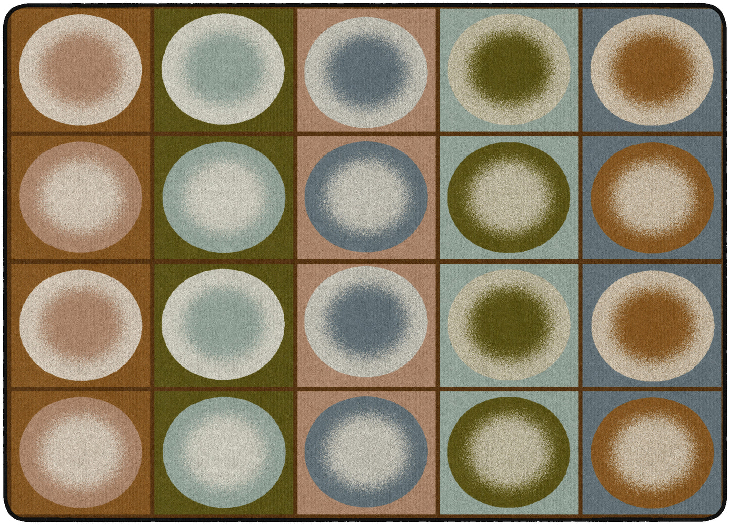 DOT SPOTS EARTH TONE