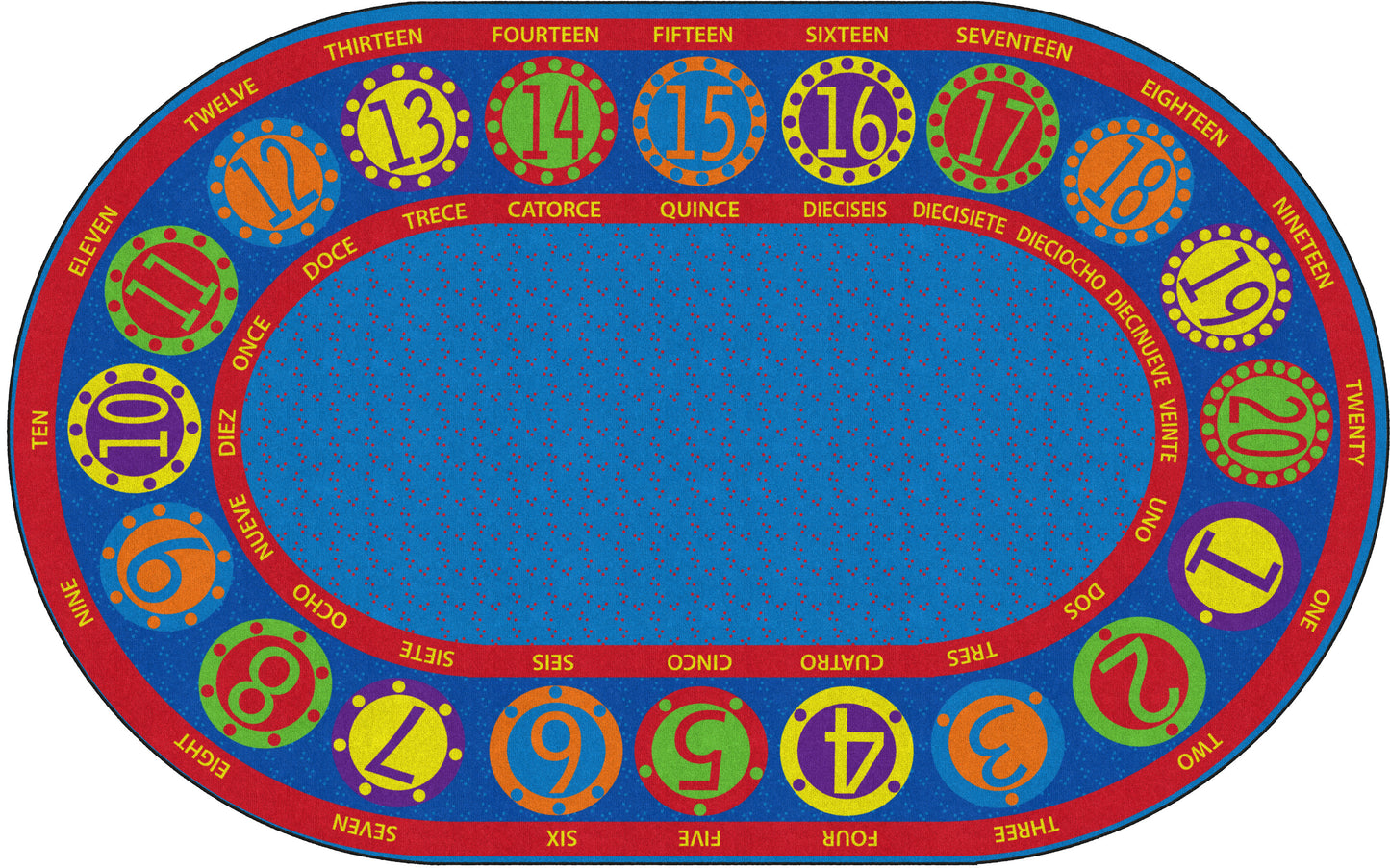 NUMBER CIRCLES BILINGUAL