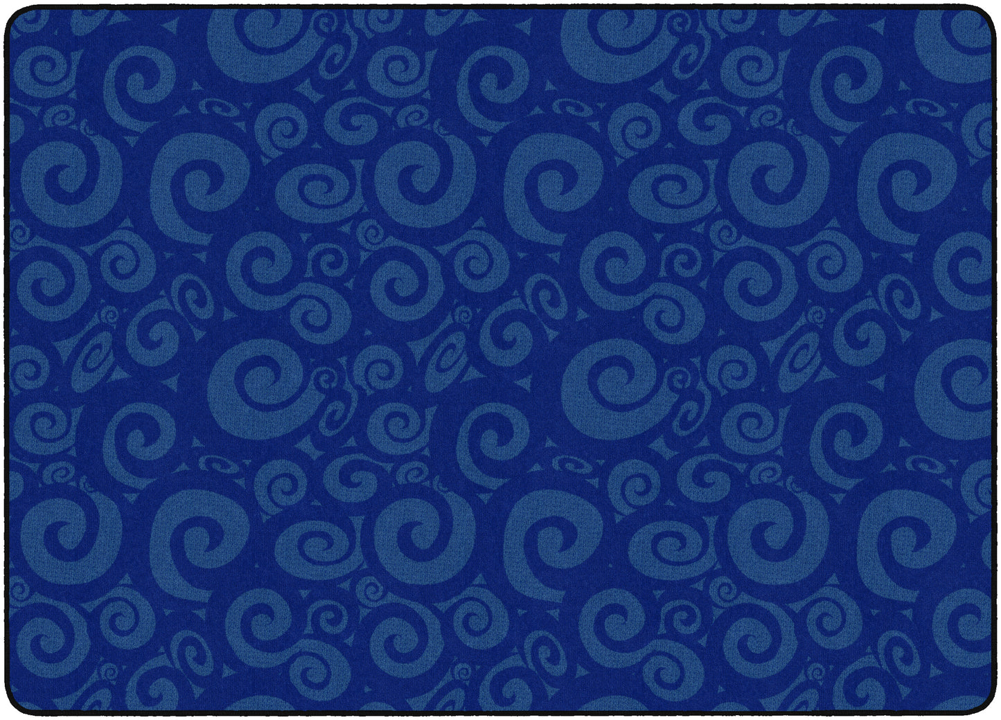SWIRL TONE ON TONE BLUE