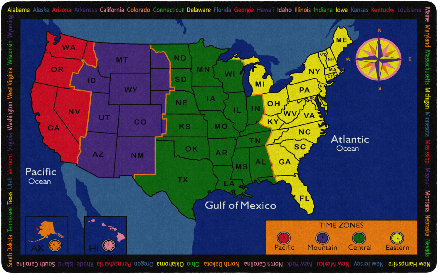 TIME ZONE