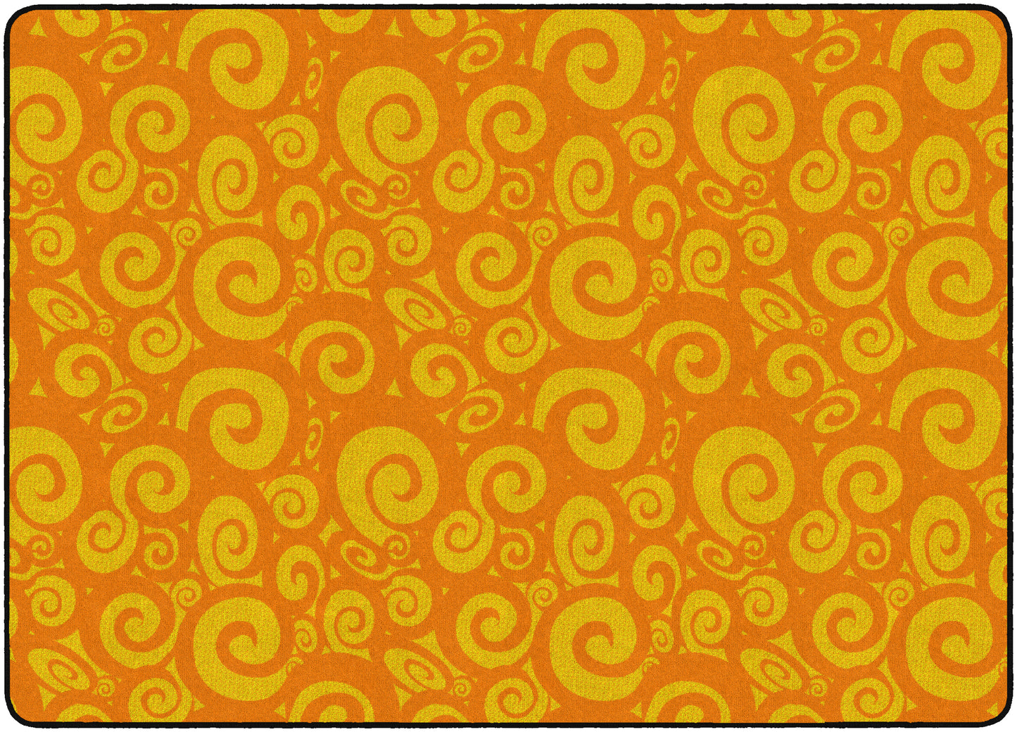 SWIRL TONE ON TONE ORANGE