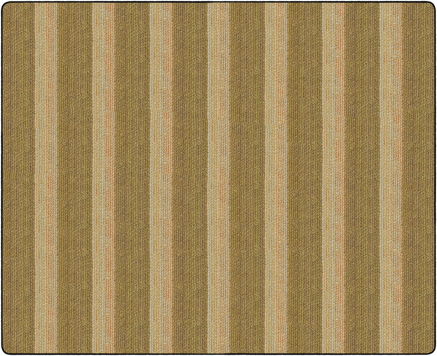 COZY BASKETWEAVE STRIPES/NATURAL