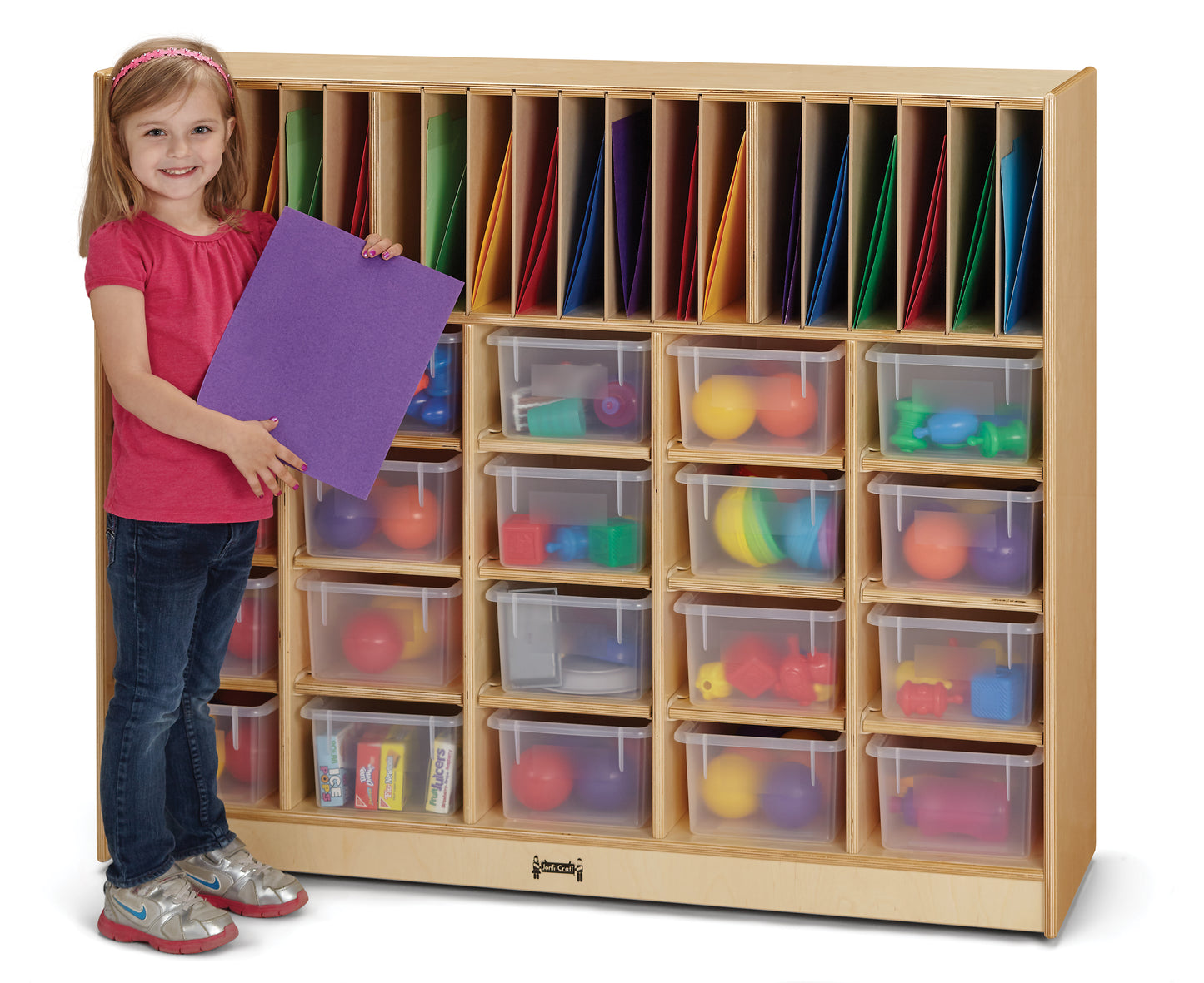 Jonti-Craft Classroom Organizer - without Cubbie-Trays