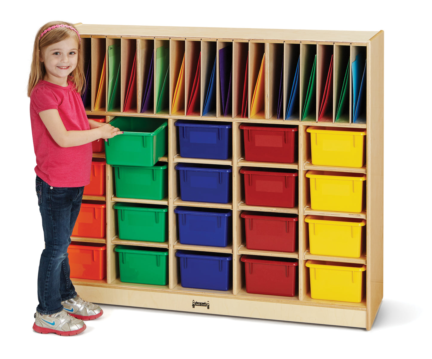 Jonti-Craft Classroom Organizer - without Cubbie-Trays