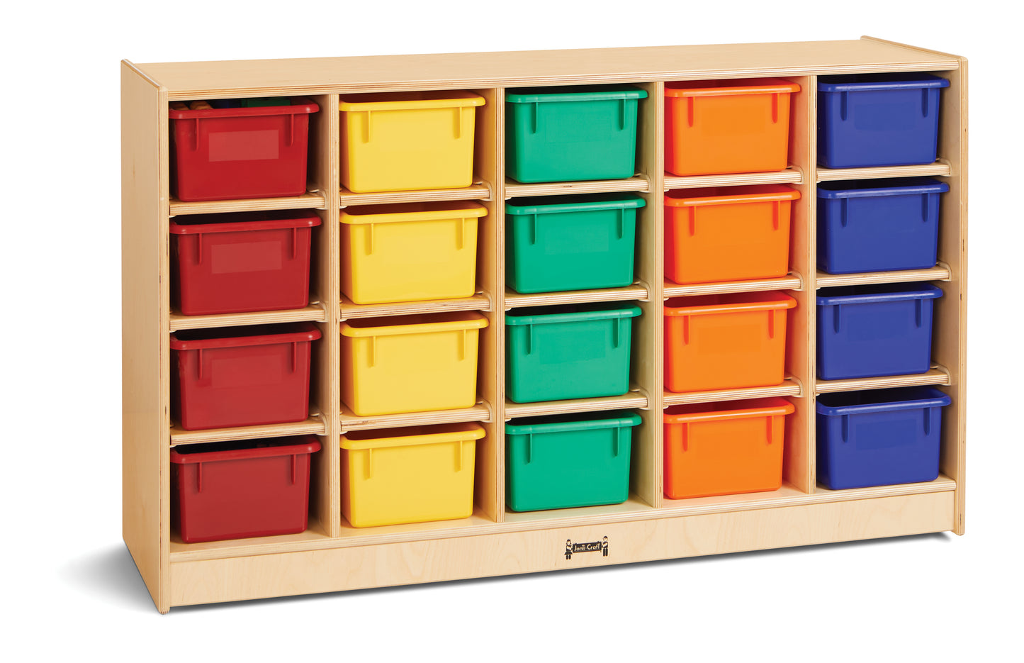 Jonti-Craft 20 Cubbie-Tray Mobile Storage - without Trays