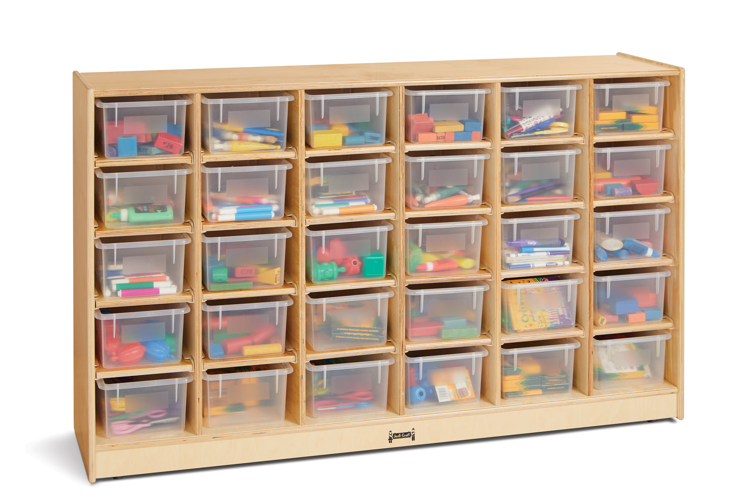 Jonti-Craft 30 Cubbie-Tray Mobile Storage - without Trays