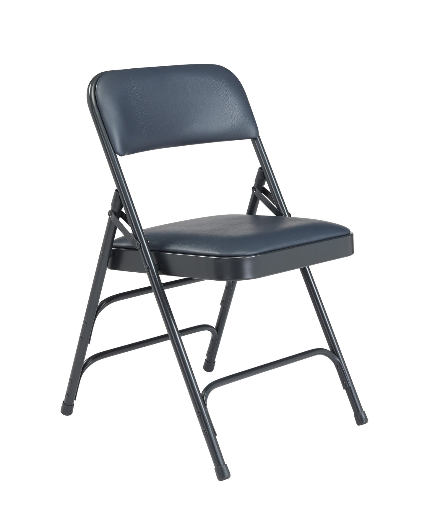 1300 Series Premium Vinyl Upholstered Triple Brace Double Hinge Folding Chair (Pack of 4)