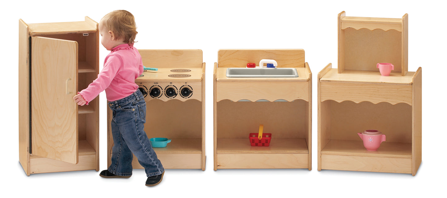 Jonti-Craft Toddler Contempo Kitchen 4 Piece Set