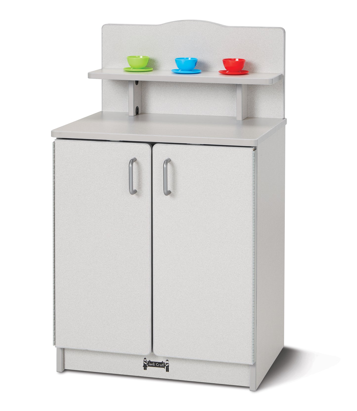 Rainbow Accents Culinary Creations Kitchen Cupboard   - Gray