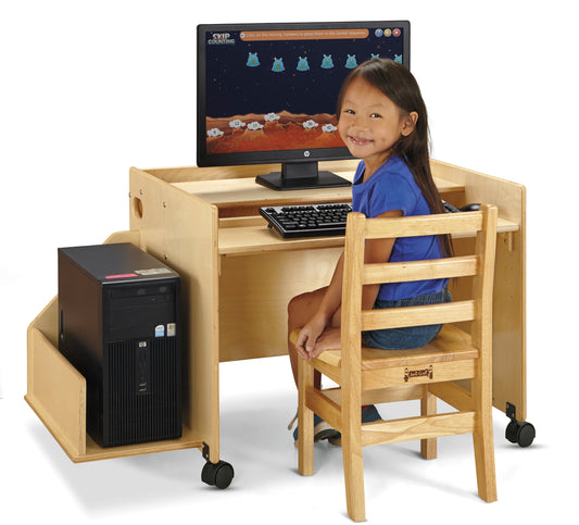 Jonti-Craft Enterprise Single Computer Desk