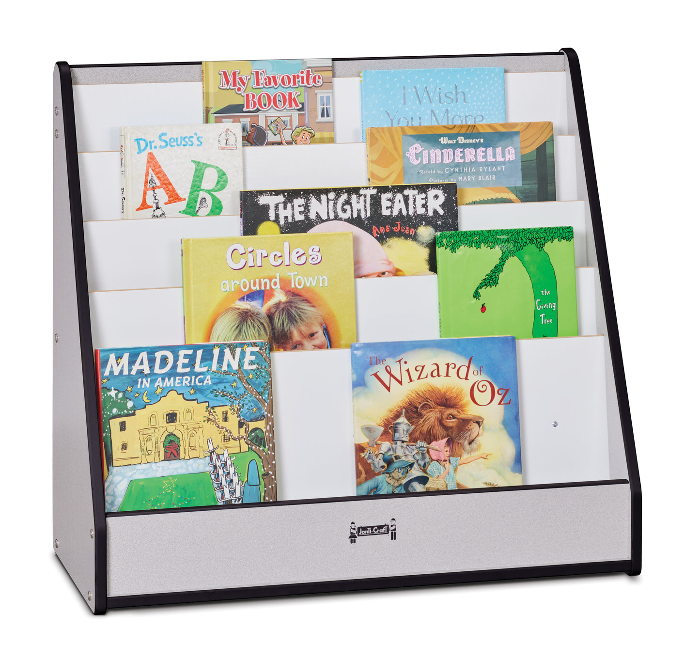 Rainbow Accents Flushback Pick-a-Book Stand - Purple