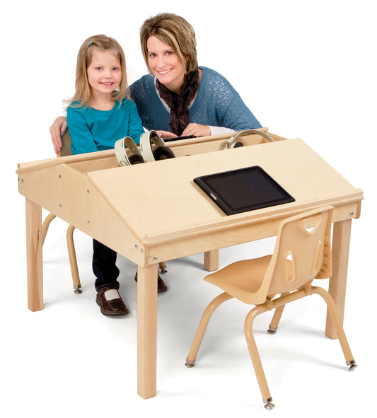 Jonti-Craft Quad Tablet And Reading Table - 24.5" High