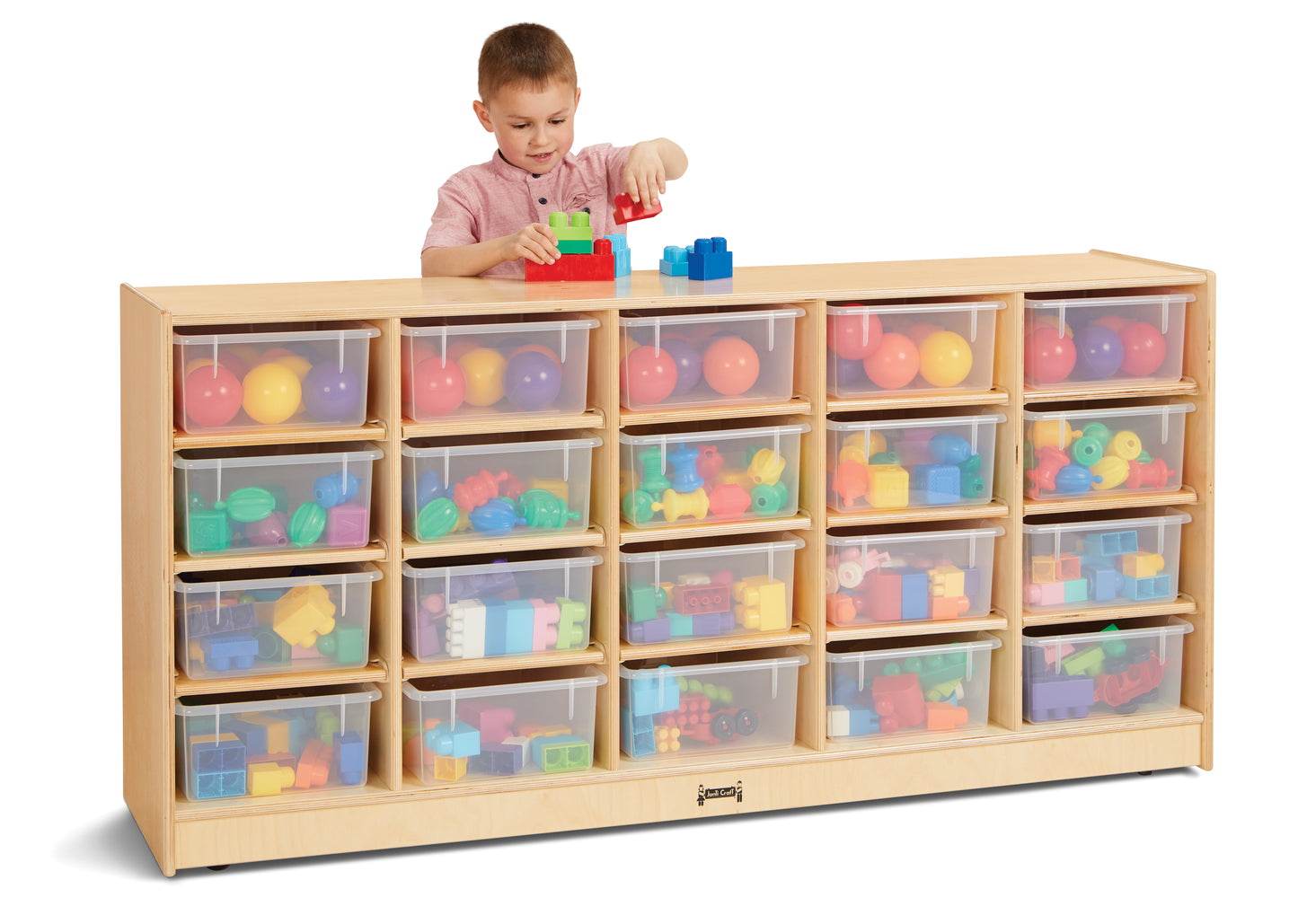 Jonti-Craft 20 Tub Mobile Storage - without Tubs