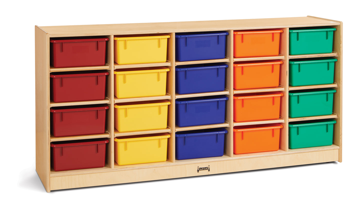 Jonti-Craft 20 Tub Mobile Storage - without Tubs