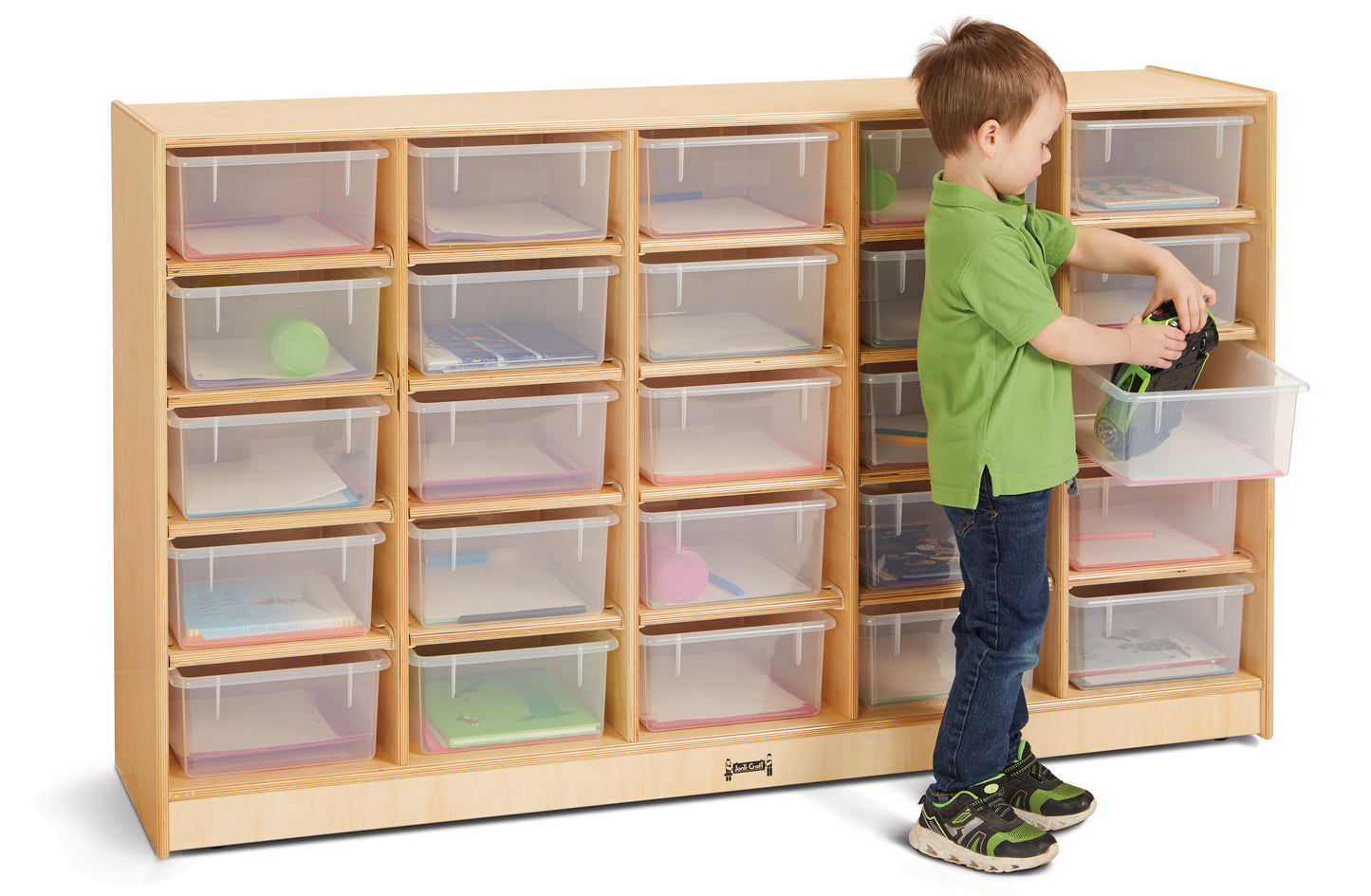 Jonti-Craft 25 Tub Mobile Storage - without Tubs