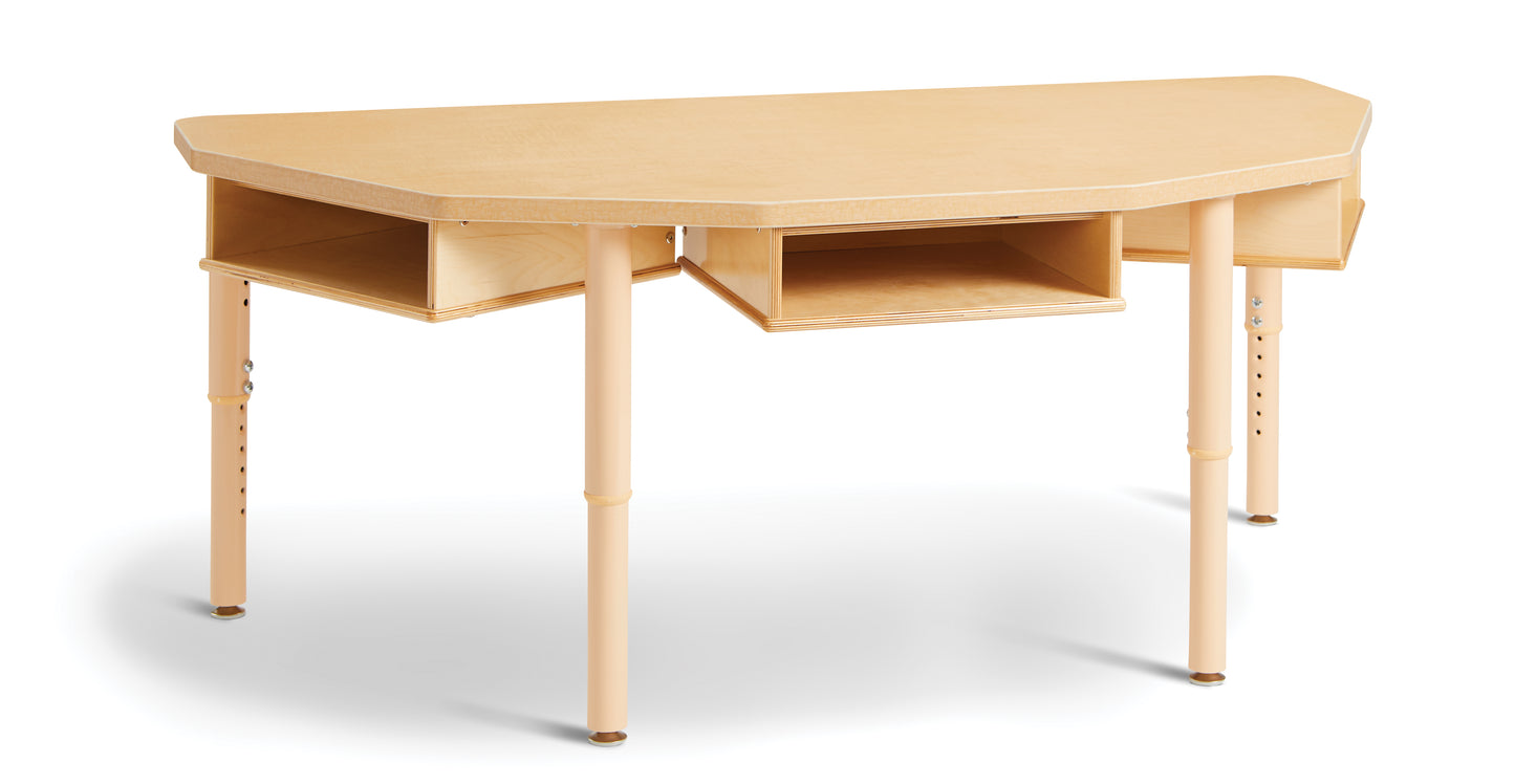 Jonti-Craft Trio Table with Storage