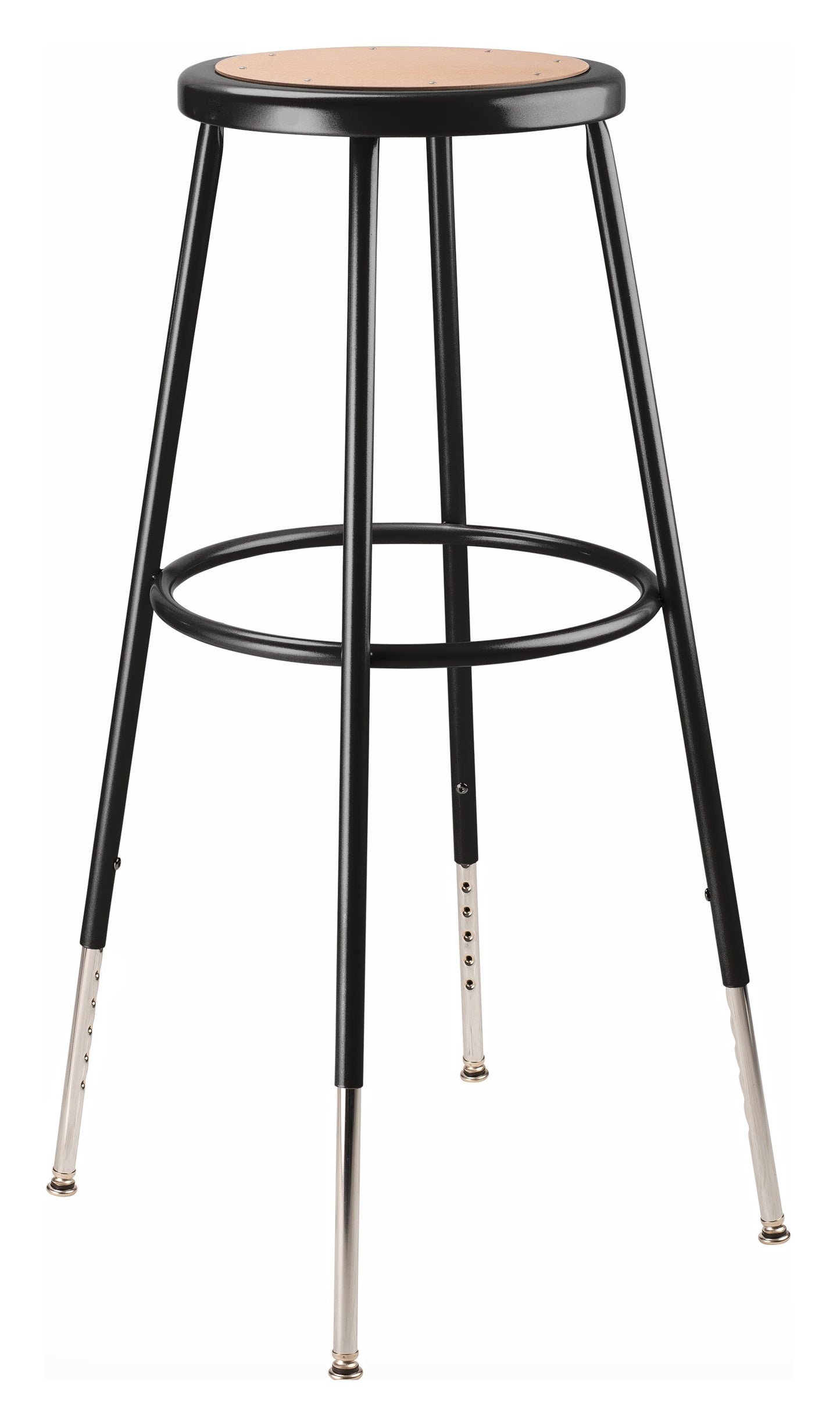 30.5 -38.5" Height Adjustable Heavy Duty Steel Stool