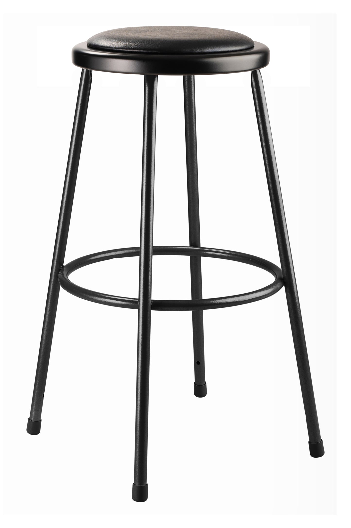 30" Heavy Duty Vinyl Padded Steel Stool