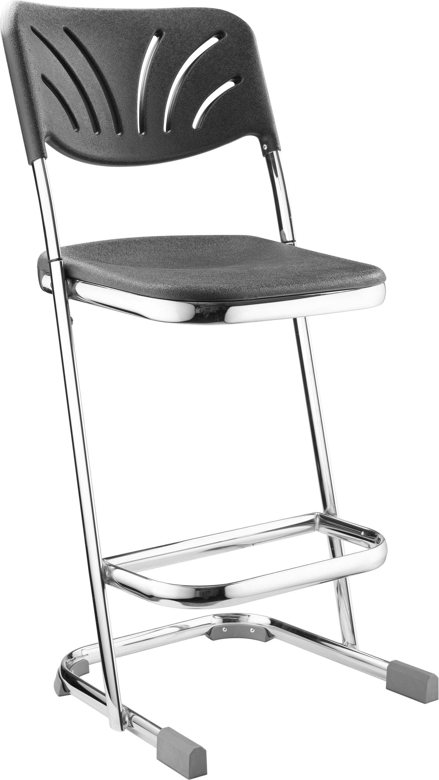 24" Elephant Z-Stool With Backrest