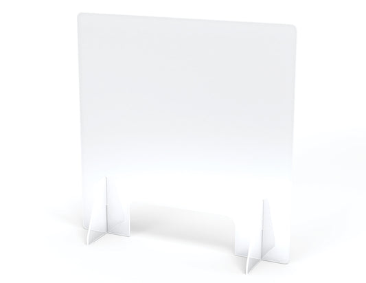 Jonti-Craft See-Thru Table Divider Shields - 2 Station with Opening - 24" x 8" x 23.5"