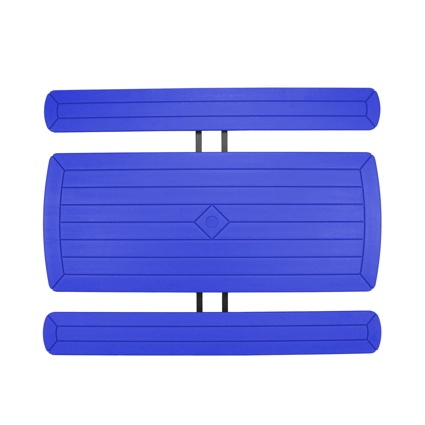 Blow Molded Picnic Table- Blue