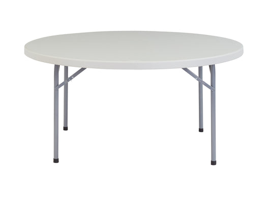 60" Heavy Duty Round Folding Table