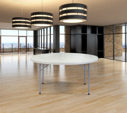 Round Tables & Stacker Chairs