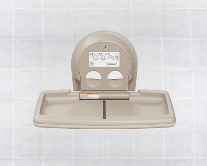 Horizontal Plastic Changing Station