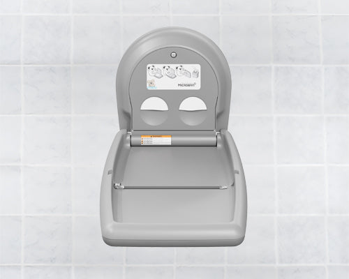 Vertical Plastic Changing Station
