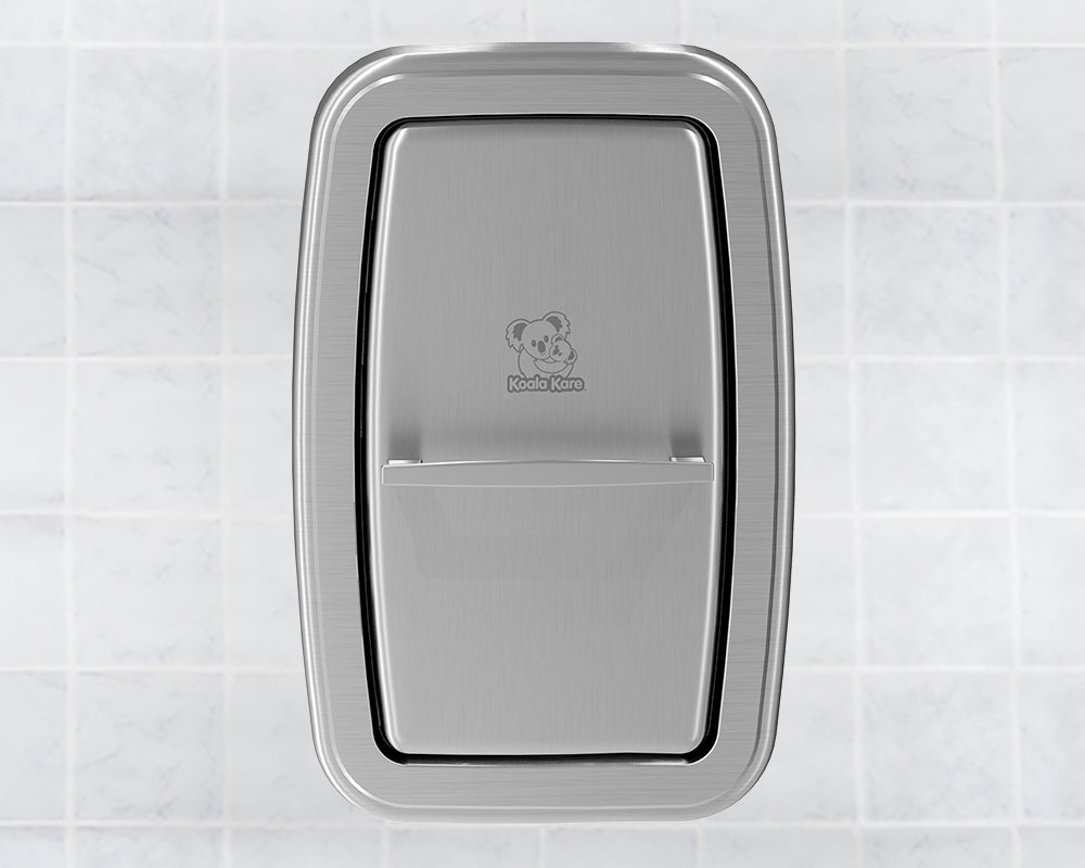 SS Vertical Surface-Mounted Changing Station