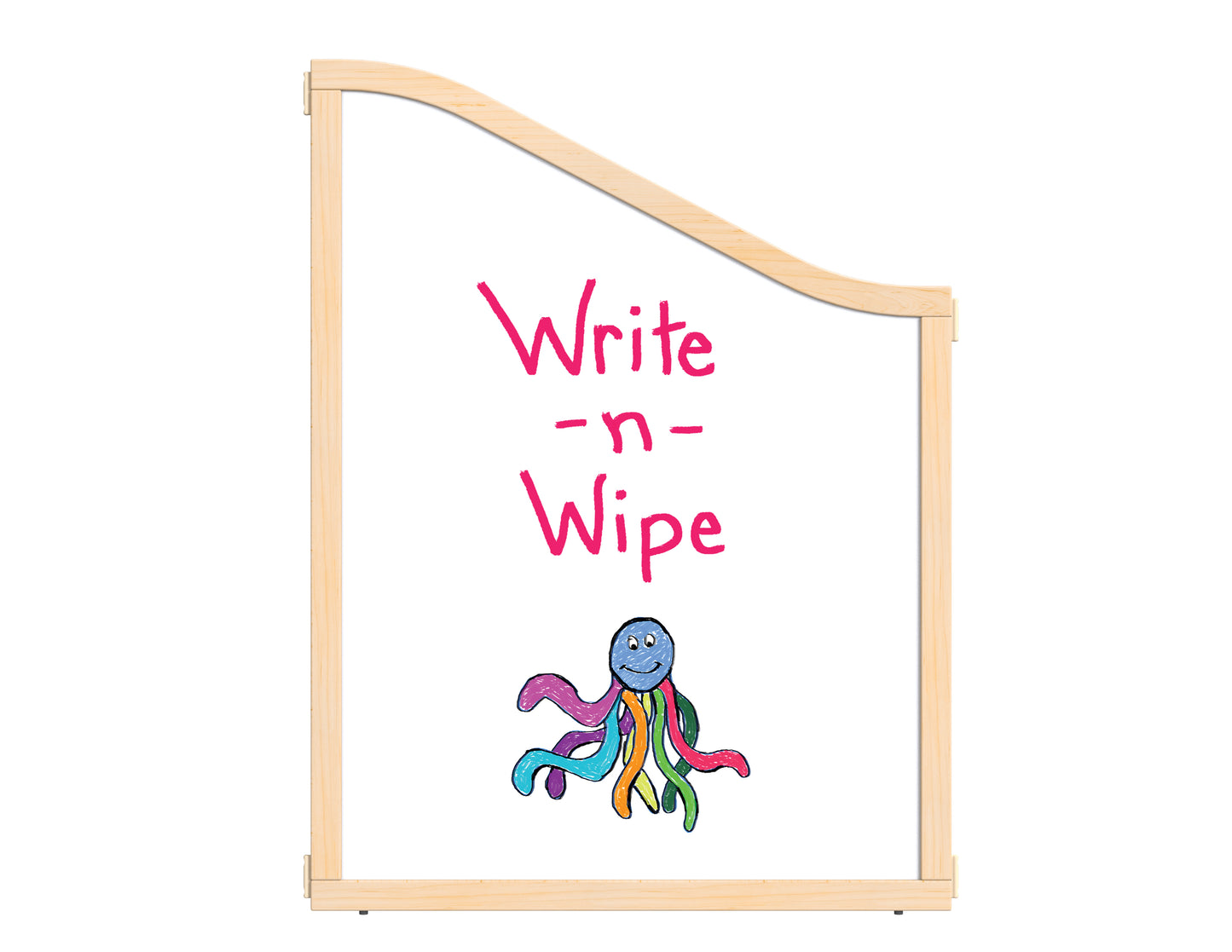 KYDZ Suite Cascade Panel - E  To A-height - 36" Wide - Magnetic Write-n-Wipe