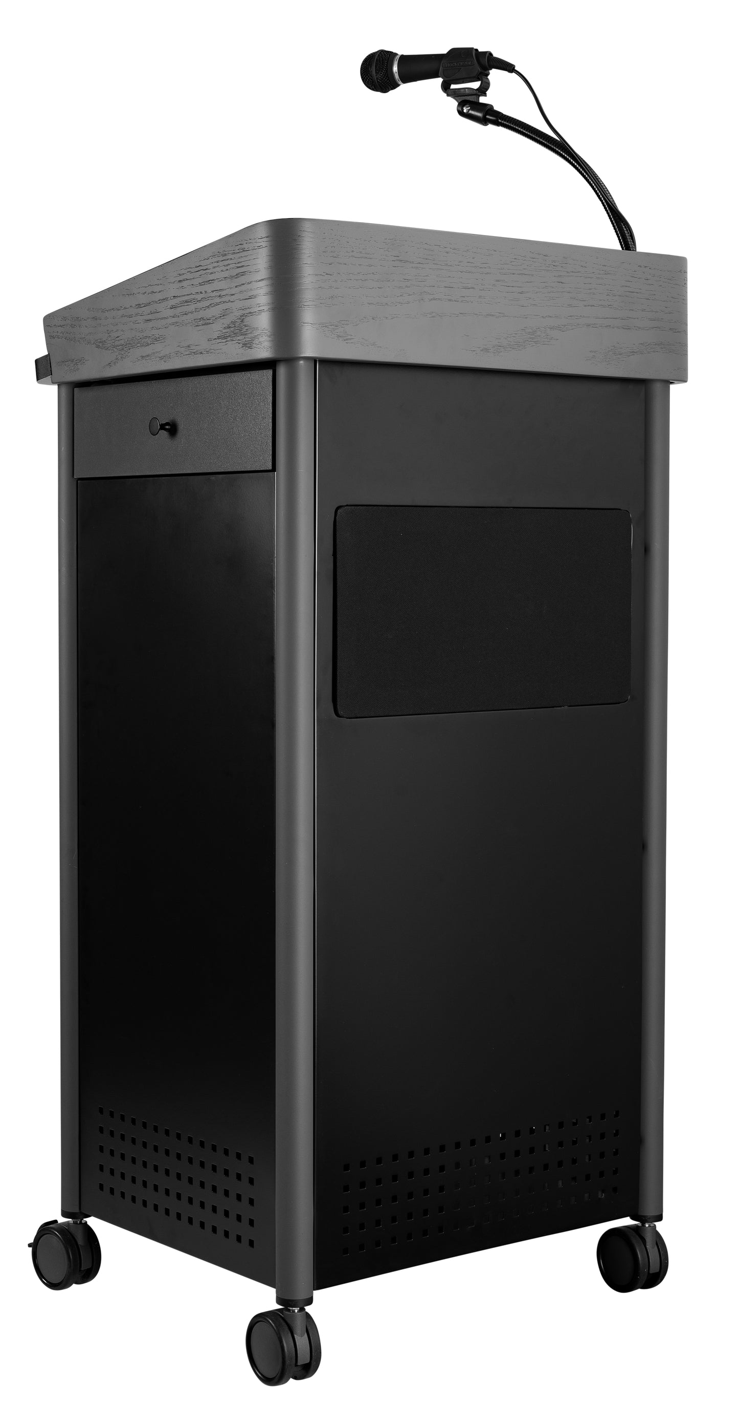 Greystone Lectern with Sound and Rechargeable Battery