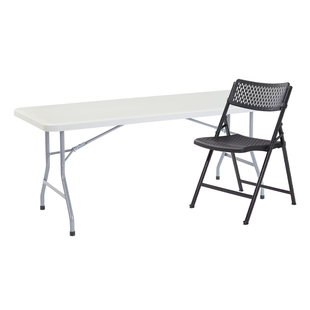 Rectangle Tables & Airflex Chairs