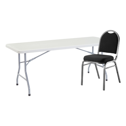Rectangle Tables & Banquet Chairs