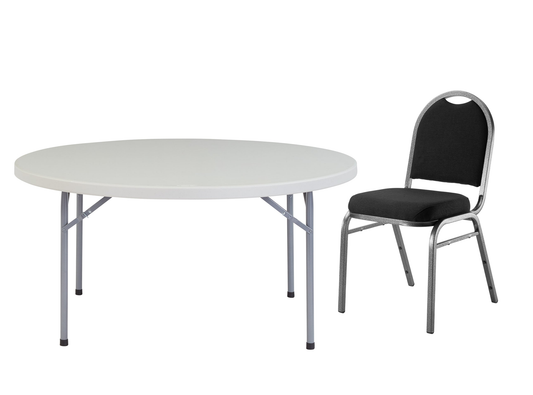 Round Tables & Banquet Chairs