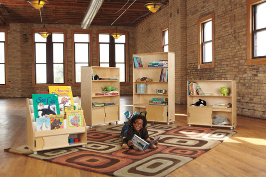 TrueModern Four-Shelf Bookcase